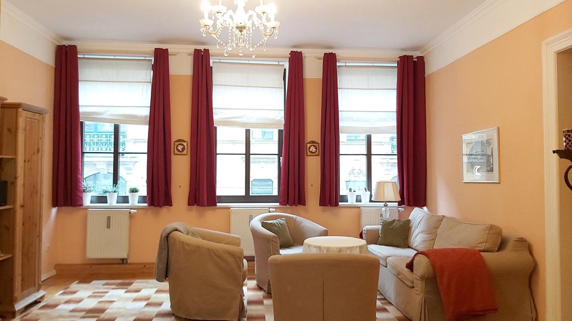 City-Ferienwohnungen-Dresden - Zentral Gelegen Im Haus Louisenstrasse 11 - Dresden-Neustadt Εξωτερικό φωτογραφία